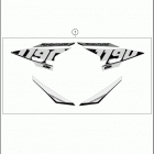 2016 1190 ADVENTURE GREY CHASSIS Наклейки