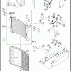 2016 1190 ADVENTURE R ENGINE Система охлаждения
