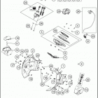 2016 1190 ADVENTURE R CHASSIS Панель инструментов