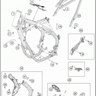 2016 350 XC-F CHASSIS Рама
