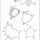 2016 1190 ADVENTURE R ENGINE Кожух сцепления