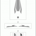 2016 250 SX CHASSIS Наклейки