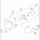 2016 250 FREERIDE CHASSIS Фара