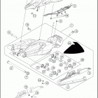 2016 1290 SUPERDUKE R BLACK CHASSIS Бугель