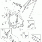 2016 250 SX CHASSIS Рама