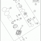 2016 1290 SUPERDUKE R BLACK CHASSIS Топливный насос
