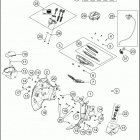 2016 1190 ADVENTURE GREY CHASSIS Панель инструментов