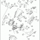 2016 RC 390 CUP USA CHASSIS Обтекатель , крылья