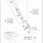 2016 450 XC-W CHASSIS Топливный насос
