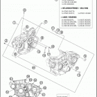 2016 500 EXC ENGINE Картер двигателя