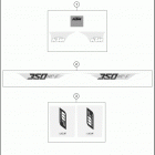 2016 350 XC-F CHASSIS Наклейки