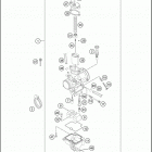 2016 250 FREERIDE ENGINE Карбюратор