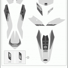 2016 500 EXC SIXDAYS CHASSIS Наклейки
