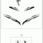 2016 250 FREERIDE CHASSIS Наклейки