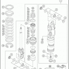2016 65 SX CHASSIS Амортизатор