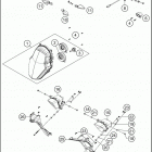 2016 1290 SUPER ADVENTURE CHASSIS Фара