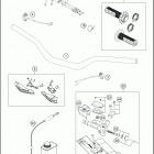 2016 450 XC-F CHASSIS Руль