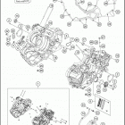 2016 1190 ADVENTURE R ENGINE Картер двигателя