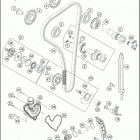 2016 350 EXC-F ENGINE Газо-распределительный механизм