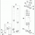 2016 250 FREERIDE CHASSIS Передняя вилка