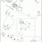 2016 1290 SUPERDUKE R BLACK CHASSIS Антиблокировочная система ABS