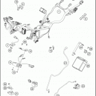 2016 390 DUKE WHITE CHASSIS Электрика