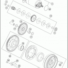 2016 1290 SUPERDUKE R BLACK ENGINE Electric st arter