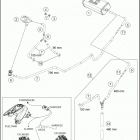 2016 1290 SUPERDUKE R BLACK CHASSIS Ev aporative canister
