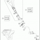 2016 350 XC-F CHASSIS Топливный насос
