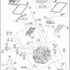 2016 1190 ADVENTURE R ENGINE Головка цилиндра передняя