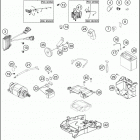 2016 500 EXC CHASSIS Электрика