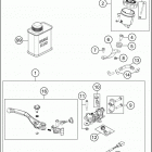 2016 1290 SUPER ADVENTURE CHASSIS Главный цилиндр тормозной