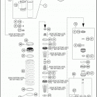 2016 250 XC-W CHASSIS Амортизатор