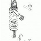 2016 1190 ADVENTURE R CHASSIS Амортизатор