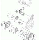 2016 350 EXC-F ENGINE Electro st arter