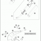 2016 250 SX CHASSIS Глушитель