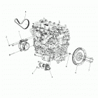 T17AAPF/AARF/AASF - 2017 SLINGSHOT ALL OPTIONS Engine, alternator, flywheel and starter mounting - t17a...