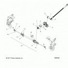 T18AAPF - 2018 SLINGSHOT GT LIMITED EDITION ALL OPTIONS Steering, steering asm., lower - t18aapf all options (50...