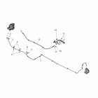 T19AAPFAAY/ABY/ACY - 2019 SLINGSHOT GT LIMITED EDITION Brakes, rear brake line and park brake - t19aapfaay  /  ...