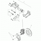 T17AAPF/AARF/AASF - 2017 SLINGSHOT ALL OPTIONS Brakes, caliper, front - t17aapf  /  aarf  /  aasf all o...