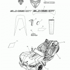 T18AAPF/AARF/AASF - 2018 SLINGSHOT ALL OPTIONS Body, emblems and reflectors - t18aapf  /  aarf  /  aasf...