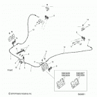 T17AAPF/AARF/AASF - 2017 SLINGSHOT ALL OPTIONS Chassis, hood hinge cable asm. - t17aapf  /  aarf  /  aa...
