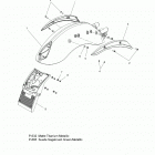 V17CGAA/CGBA - GUNNER ALL OPTIONS Body, fender, rear - v17cgaa  /  cgba all options (80025...