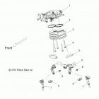 V15MW36 - JUDGE INTL. ALL OPTIONS Engine, throttle body asm. - v15mw36 all options (49vict...