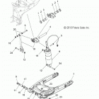V16DB/DW/TW36 - CROSS COUNTRY/TOURING ALL OPTIONS Suspension, rear asm., swing arm and shock - v16db  /  d...