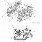 V16DB/DW/TW36 - CROSS COUNTRY/TOURING ALL OPTIONS Engine, crankcase - v16db  /  dw  /  tw36 all options (4...