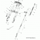 V16DB/DW/TW36 - CROSS COUNTRY/TOURING ALL OPTIONS Suspension, front forks - v16db  /  dw  /  tw36 all opti...