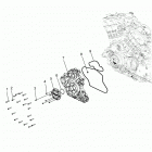 V17FTA/FTB - OCTANE ALL OPTIONS Engine, cover asm., stator  - v17fta  /  ftb all options...