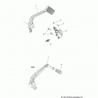 V17CGAA/CGBA - GUNNER ALL OPTIONS Brakes, brake pedal and rear master cylinder - v17cgaa  ...