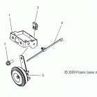 V16DB/DW/TW36 - CROSS COUNTRY/TOURING ALL OPTIONS Electrical, horn - v16db  /  dw  /  tw36 all options (49...